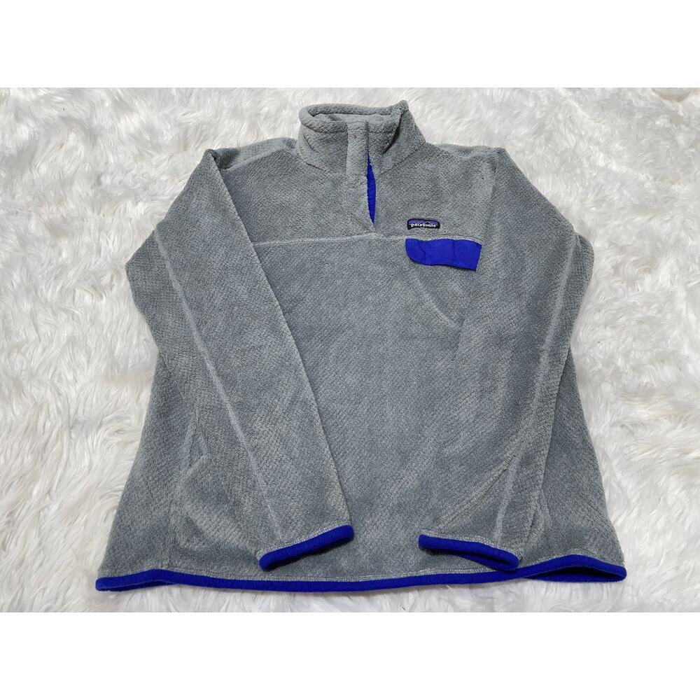 Patagonia Re Tool Snap T Fleece Pullover Sweater Jacket Sz L Polartec